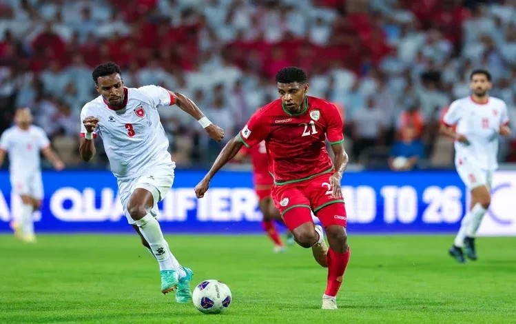 مباراة عمان ضد الأردن اليوم في تصفيات كأس العالم 2026