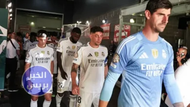 لاعبي ريال مدريد من مباراة باريس سان جيرمان في نصف نهائي كأس العالم للأندية