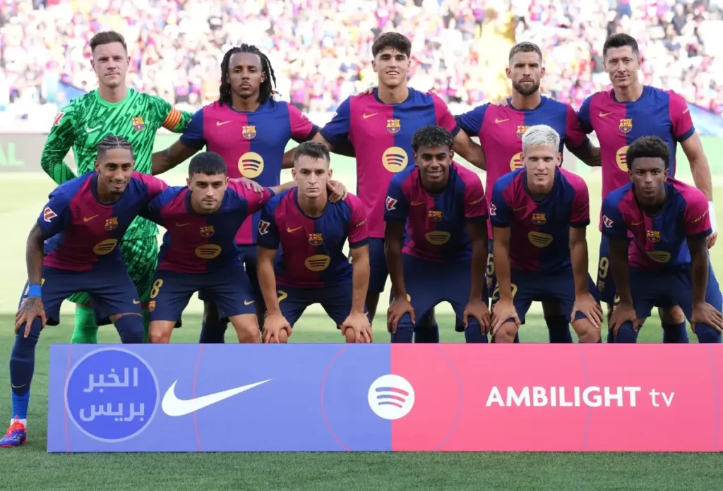 إداراة برشلونة تفكر في قرارات حاسمة بعد تصرف غير متوقع من نجم الفريق لاعب فريق برشلونة