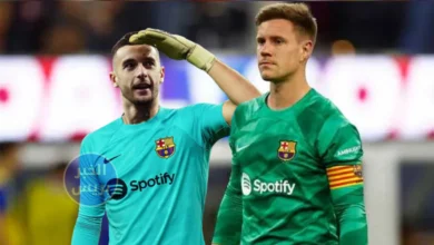 نجم برشلونة يختار من يستحق حراسة مرمى الفريق الموسم المقبل