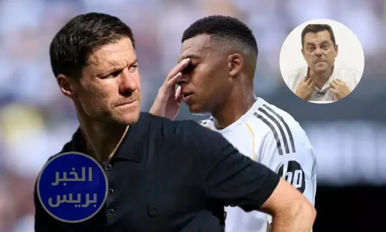 رونسيرو يفتح النار على تشابي ألونسو بعد سقوط ريال مدريد أمام باريس - كيليان مبابي لاعب ريال مدريد وتشابي ألونسو مدرب الفريق