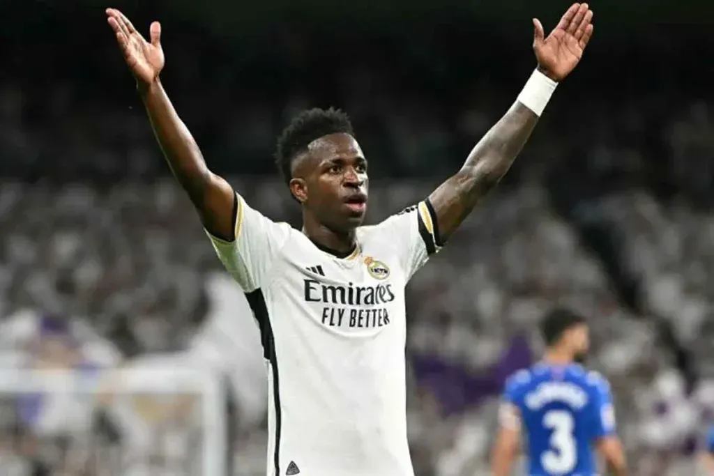 فينيسيوس جونيور لاعب ريال مدريد الإسباني