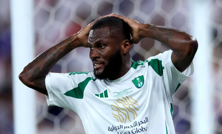 فرانك كيسيه لاعب الأهلي السعودي مطلوب للأنضمام لأندية أوروبية