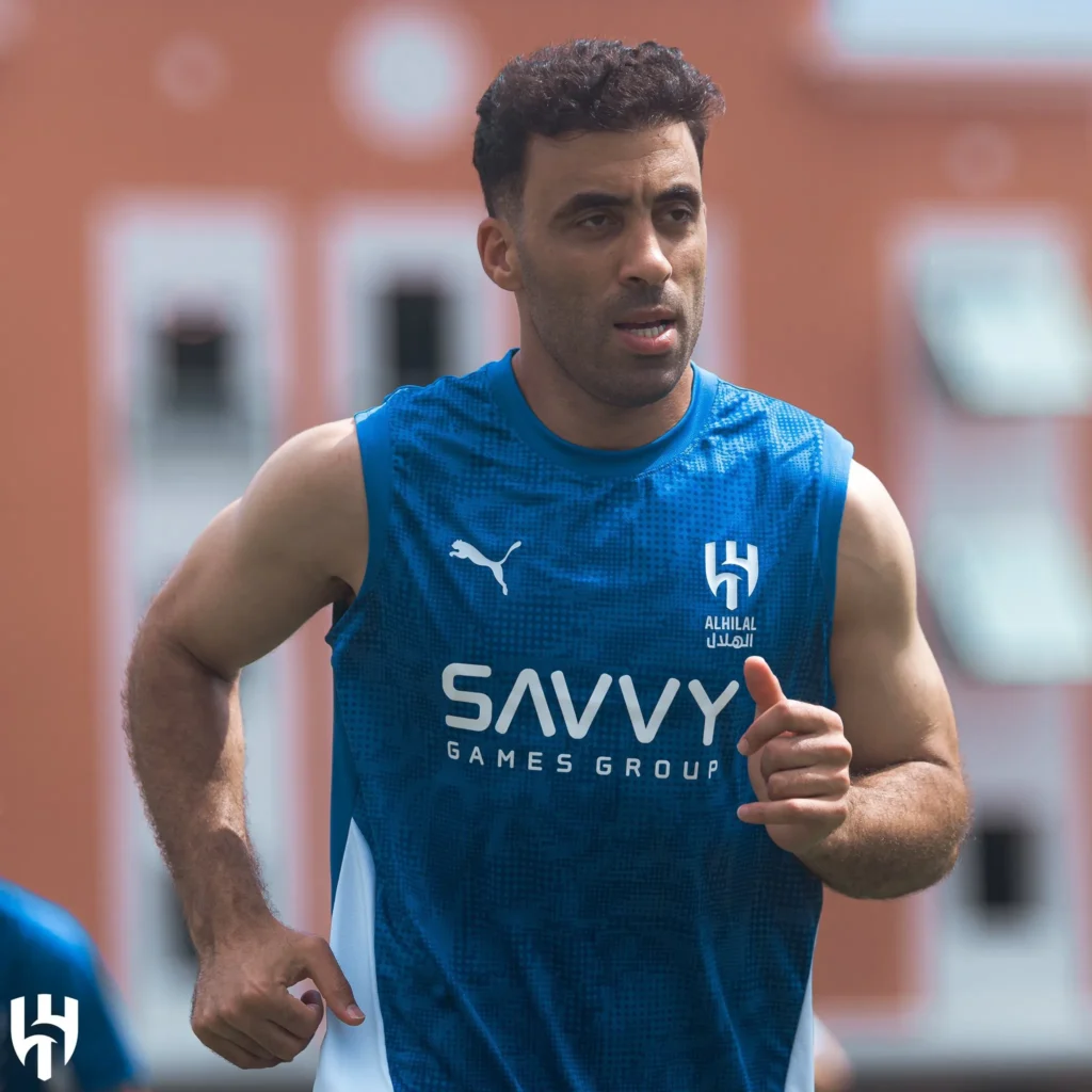 حمدلله لاعب الهلال السعودي