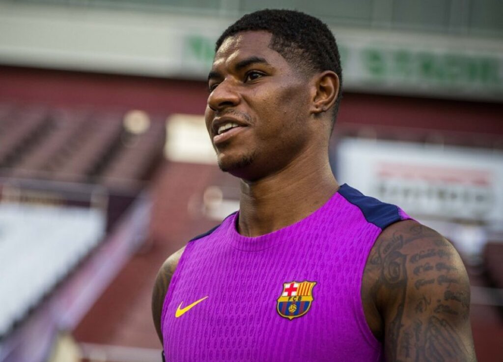 راشفورد لاعب برشلونة