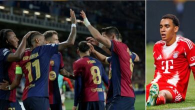 بايرن ميونخ يريد التعاقد مع نجم برشلونة تعويض لغياب حمال موسيالا