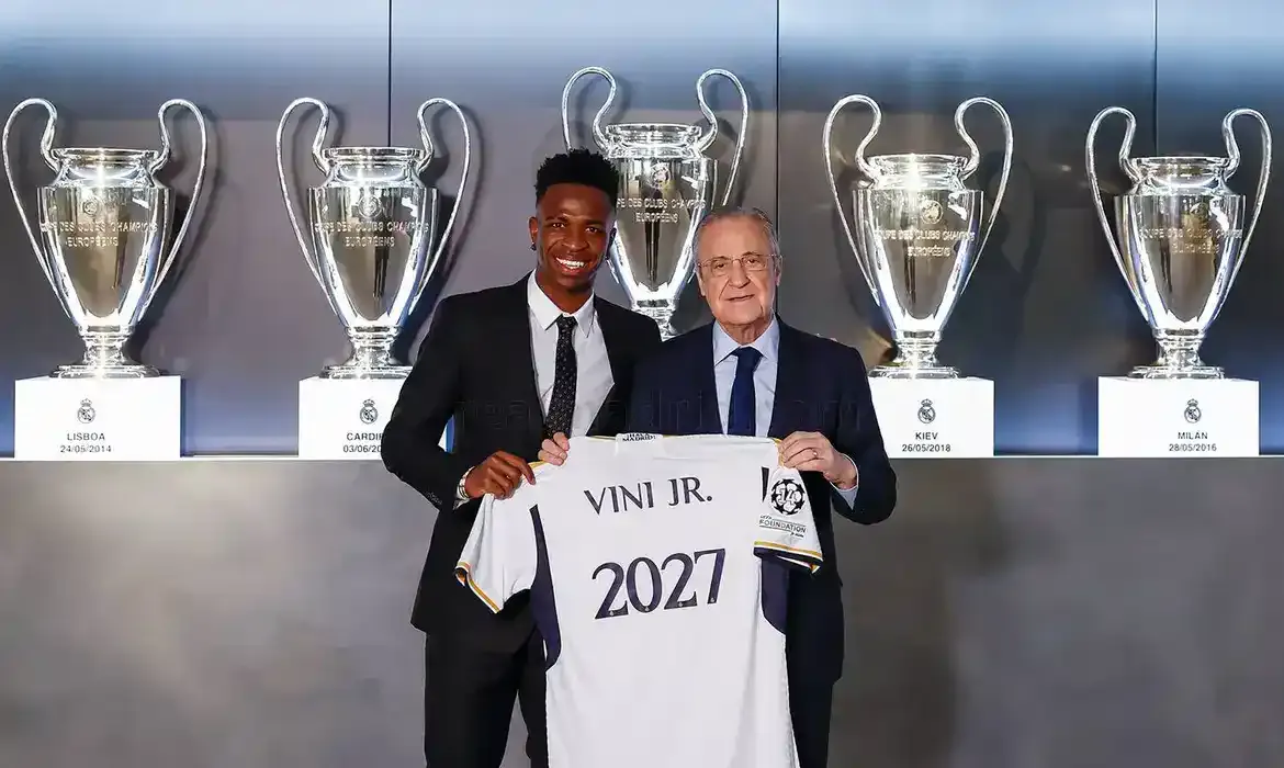 فينيسيوس جونيور لاعب ريال مدريد