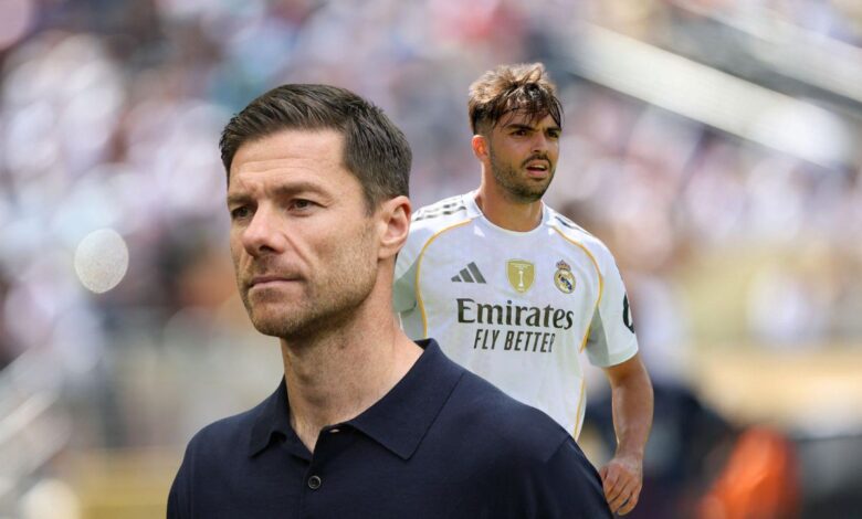 ألونسو و أسينسيو لاعب ريال مدريد