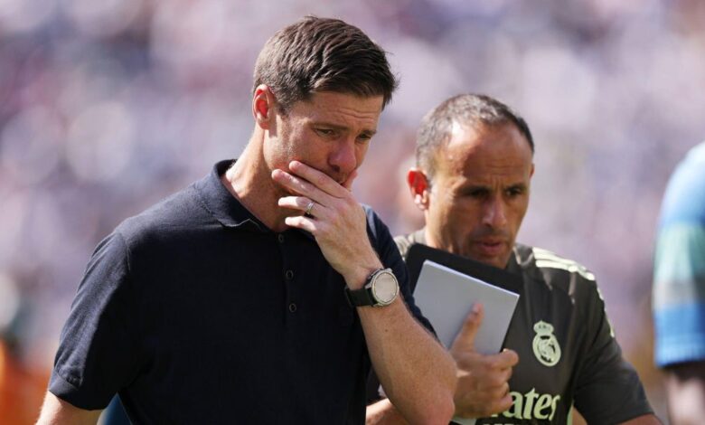 تشابي ألونسو مدرب ريال مدريد