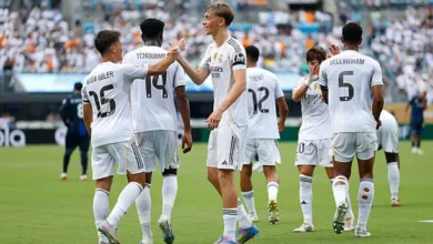 لاعبي نادي ريال مدريد الإسباني