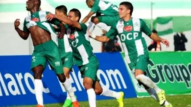 تشكيلة الدفاع الجديدي ضد الرجاء في نهائي كأس العرش 2017