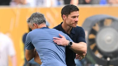 لويس إنريكي مع تشابي ألونسو