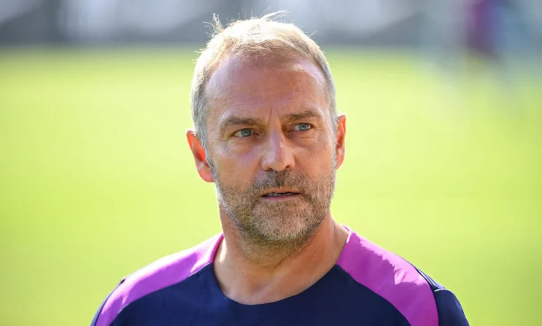 هانز فليك مدرب برشلونة