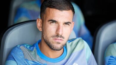 داني سيبايوس لاعب ريال مدريد