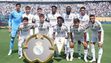 لاعبي ريال مدريد الإسباني