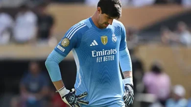 تيبو كورتوا حارس مرمى ريال مدريد