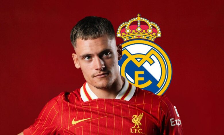 فلوريان فيرتز لاعب ليفربول الإتجليزي