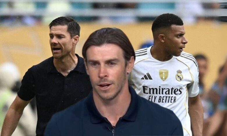 غاريث بيل يوجه تحذير ناري لتشابي ألونسو بسبب كيليان مبابي