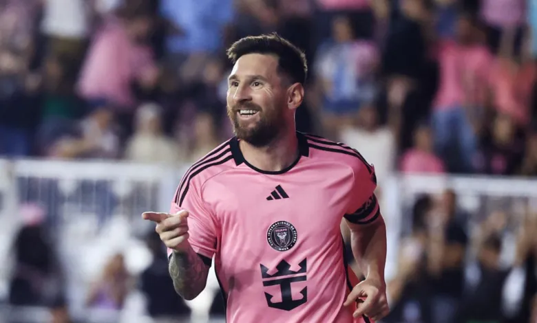 ميسي لاعب نادي إنتر ميامي الأمريكي
