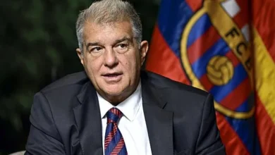 خوان لابورتا رئيس نادي برشلونة