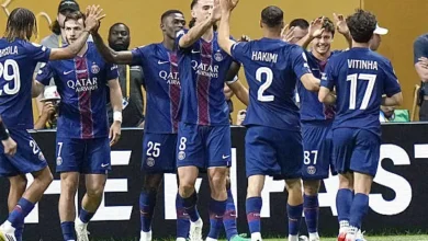 لاعبي نادي باريس سان جيرمان