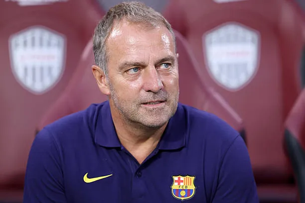 هانز فليك مدرب برشلونة