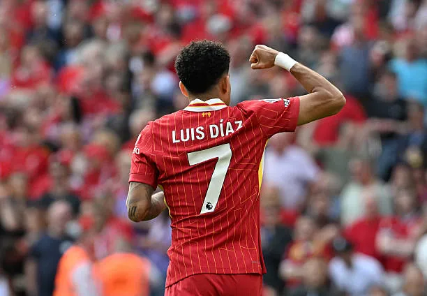 لويس دياز لاعب ليفربول
