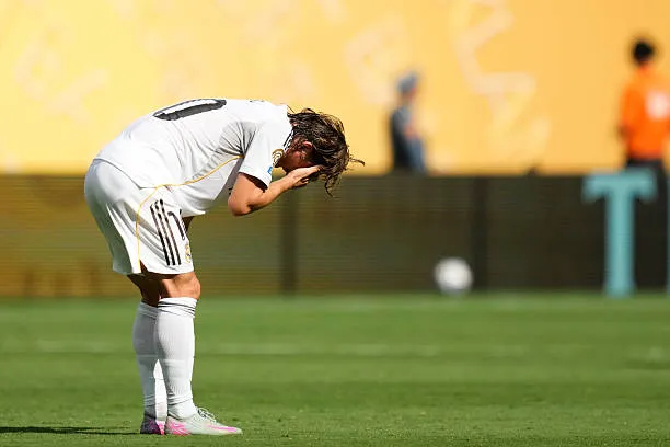 لوكا مودريتش لاعب ريال مدريد الإسباني