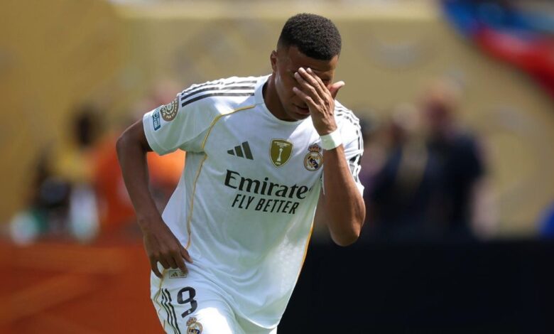 كيليان مبابي لاعب ريال مدريد