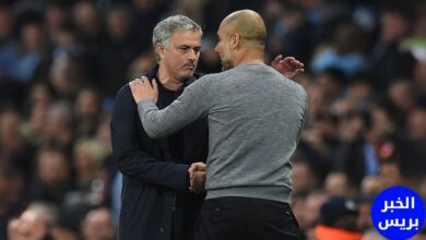 جوزيه مورينيو مع بيب غوارديولا