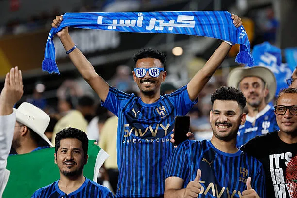 جماهير الهلال السعودي
