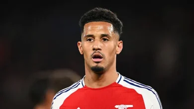 ويليام ساليبا لاعب أرسنال الإنجليزي