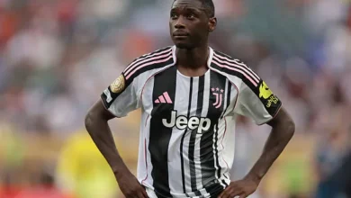 كولو مواني لاعب يوفنتوس الإيطالي