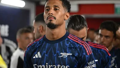 ويليام ساليبا لاعب أرسنال الإنجليزي