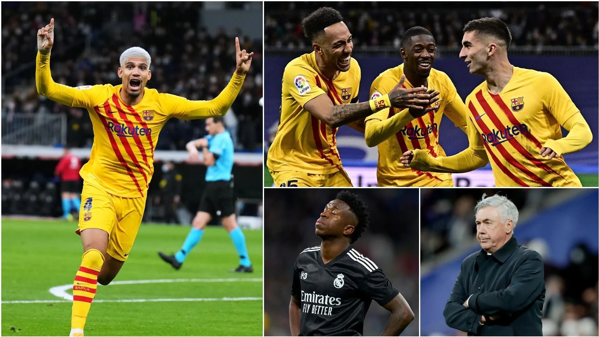 فوز برشلونة ضد ريال مدريد 4-0 في 2022