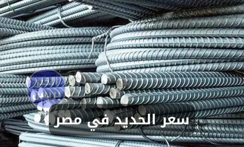 سعر الحديد اليوم الأحد 6-7-2025 في مصر