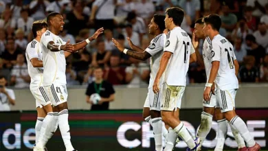 لاعبي ريال مدريد الإسباني