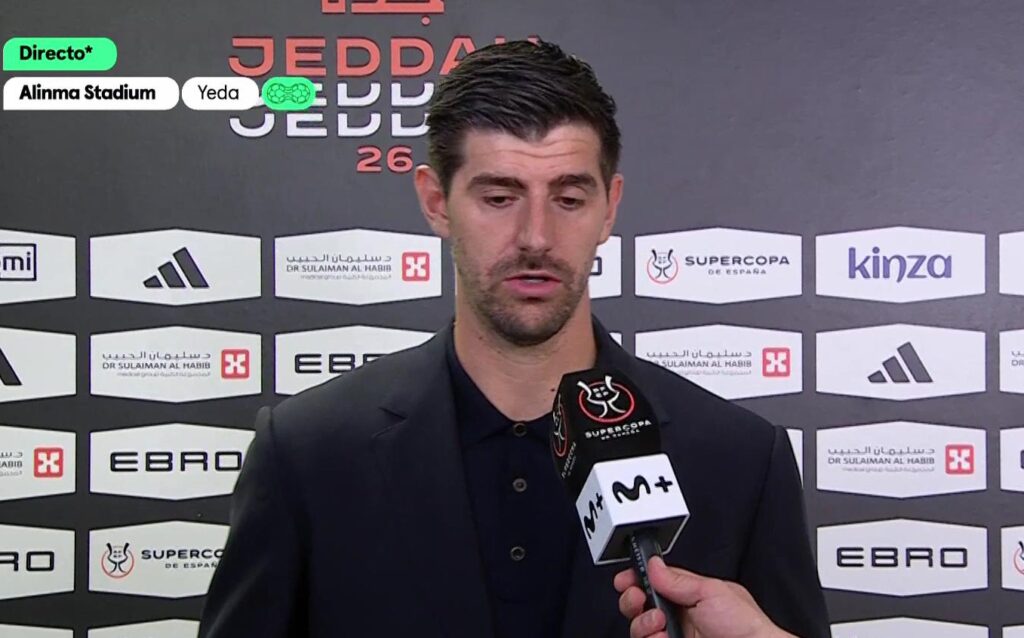 تيبو كورتوا حارس ريال مدريد