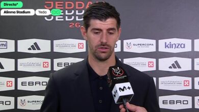 تيبو كورتوا حارس ريال مدريد