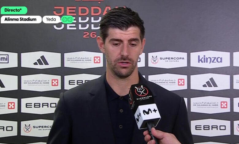 تيبو كورتوا حارس ريال مدريد