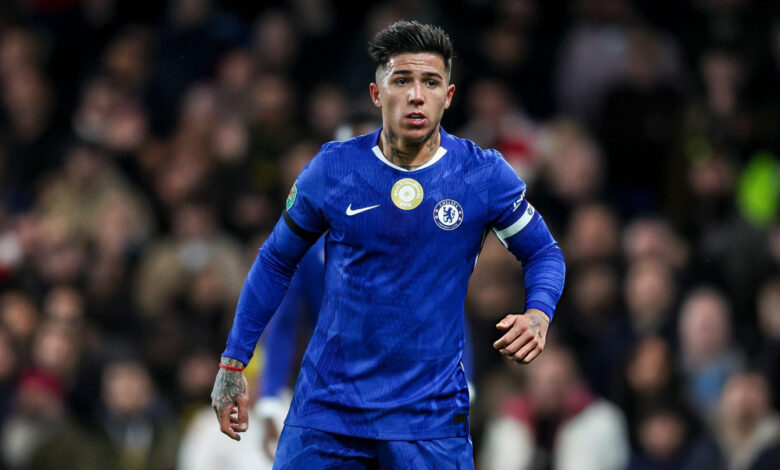 انزو فيرنانديز لاعب تشيلسي