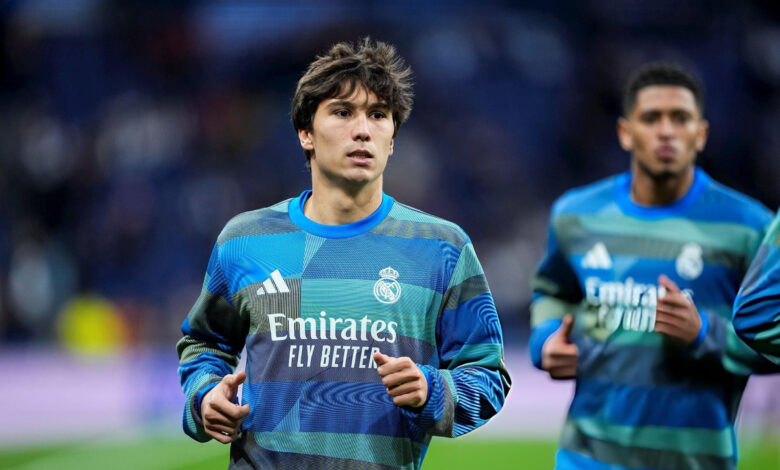 غونزالو غارسيا مهاجم ريال مدريد