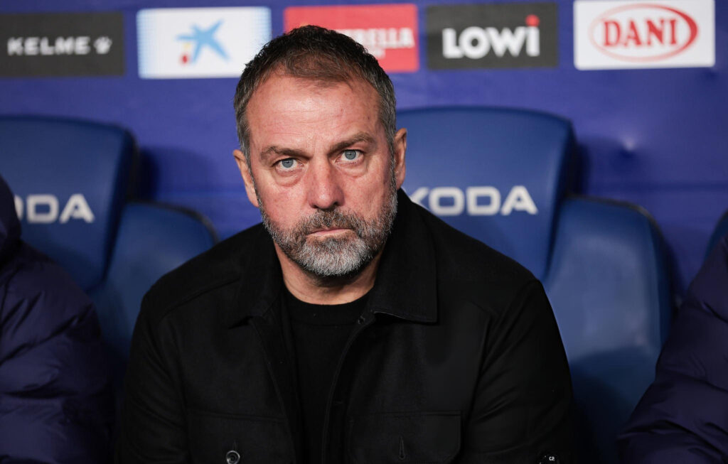 هانز فليك مدرب نادي برشلونة