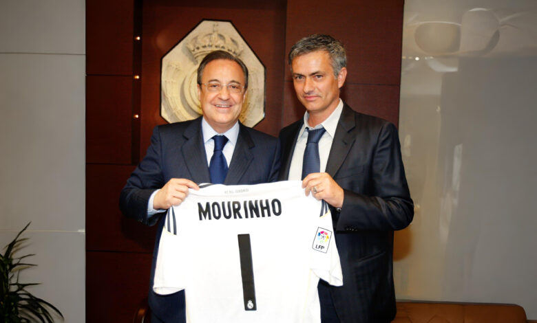 جوزيه مورينيو مدرب ريال مدريد المحتمل