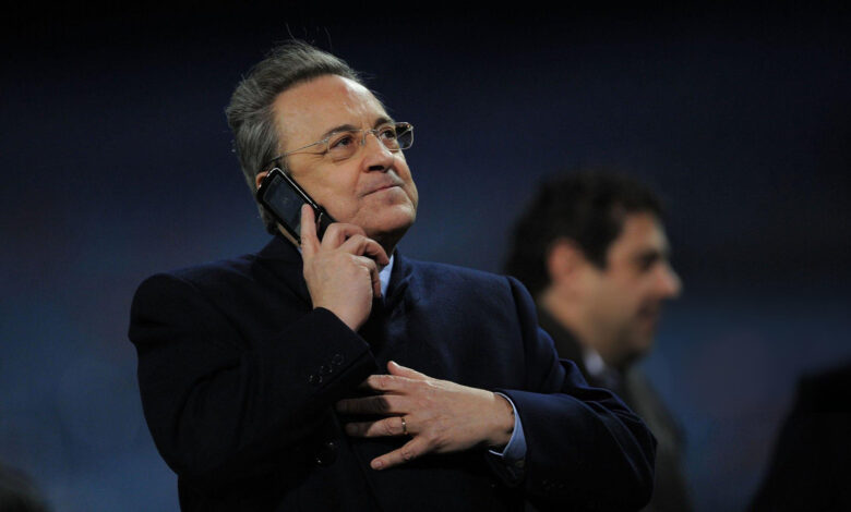 فلورنتينو بيريز رئيس نادي ريال مدريد