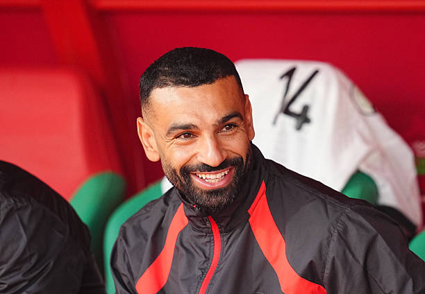 محمد صلاح لاعب منتخب مصر